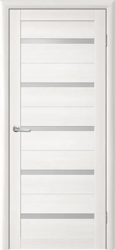 Usa de interior Luxdoors Trend-Doоrs Trend T-2 Flora Sticla Mat Telescopic 700mm (White Oak)