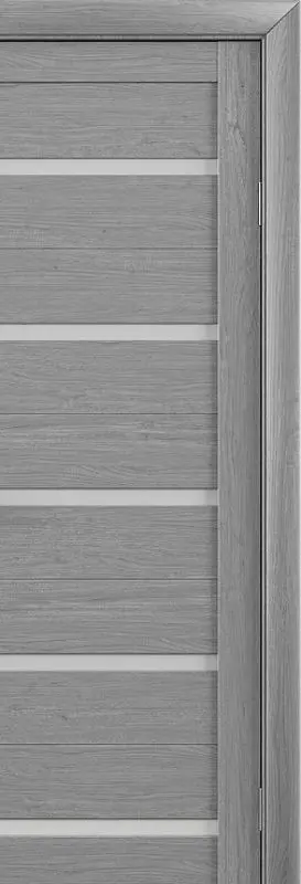 Usa de interior Luxdoors Trend-Doоrs Trend T-2 Flora Sticla Mat Telescopic 900mm (Gray Oak)