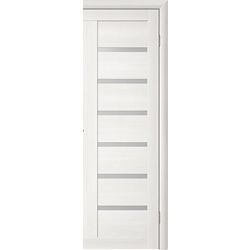 Межкомнатная дверь Luxdoors Тренд-Дорс Тренд Т-3 Бьянка Стекло Мателюкс Telescopic 600мм (Белый Дуб) Thumb