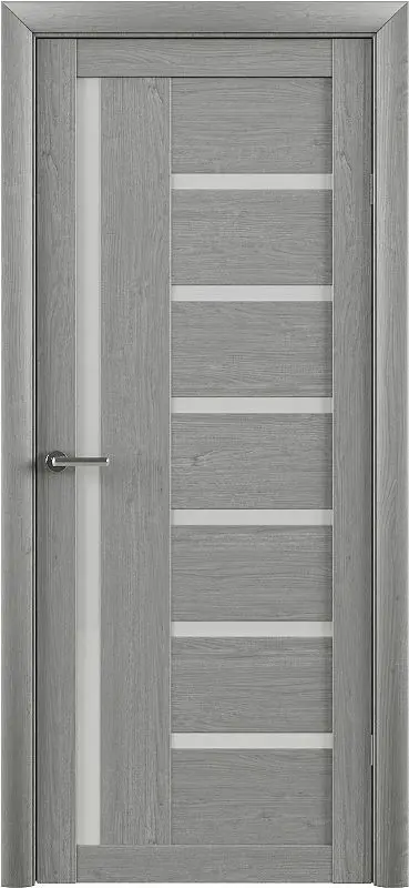 Usa de interior Luxdoors Trend-Doоrs Trend T-3 Bianca Sticla Mat Telescopic 800mm (Gray Oak)