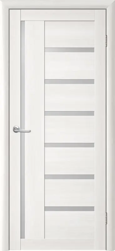 Usa de interior Luxdoors Trend-Doоrs Trend T-3 Bianca Sticla Mat Telescopic 900mm (White Oak)