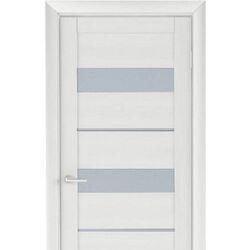 Usa de interior Luxdoors Trend-Doоrs Trend T-7 Praga Sticla Mat Telescopic 900mm (White Oak) Thumb