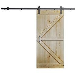 Дверь раздвижная Prime Furniture Loft Green 1000mm (Natural/Black) Thumb