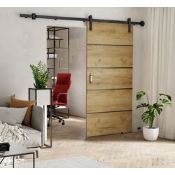 Usa glisanta Prime Furniture Loft Lorni Plus 900mm (Craft Oak Golden)