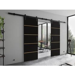 Usa glisanta Prime Furniture Loft Lorni Plus Duo 1720mm (Black/Craft Oak Golden)