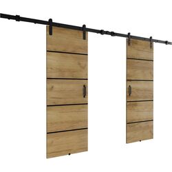 Usa glisanta Prime Furniture Loft Lorni Plus Duo 1920mm (Craft Oak Golden/Black) Thumb