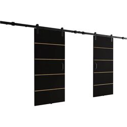 Usa glisanta Prime Furniture Loft Lorni Plus Duo 2120mm (Black/Craft Oak Golden) Thumb