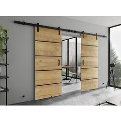 Usa glisanta Prime Furniture Loft Lorni Plus Duo 2120mm (Craft Oak Golden/Black)