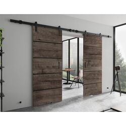 Usa glisanta Prime Furniture Loft Lorni Plus Duo 2120mm (Dark Ash/Black)