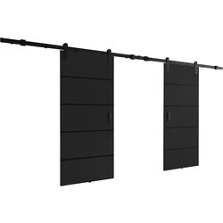 Usa glisanta Prime Furniture Loft Lorni Plus Duo 2120mm (Graphite/Black) Thumb