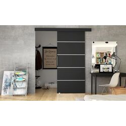 Usa glisanta Space Meble Leo III 96 (Black Matte)