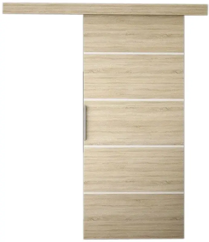 Дверь раздвижная Space Meble Leo III 96 (Sonoma)