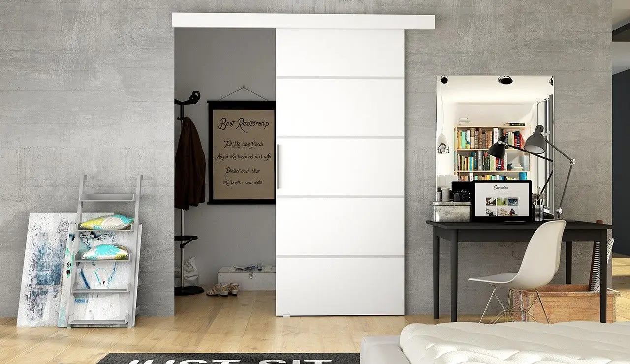 Usa glisanta Space Meble Marti III 86 (White Matte)