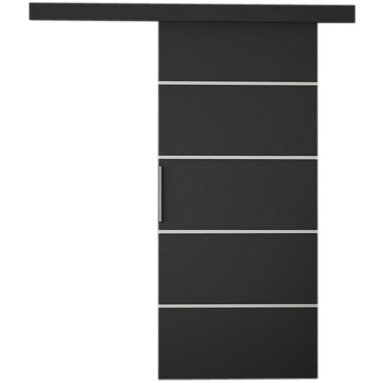Дверь раздвижная Space Meble Rubi III 76 (Black Matte)