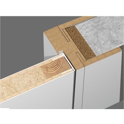 Usa de interior Spiritus G23 W24 900mm (Alb Email) Thumb