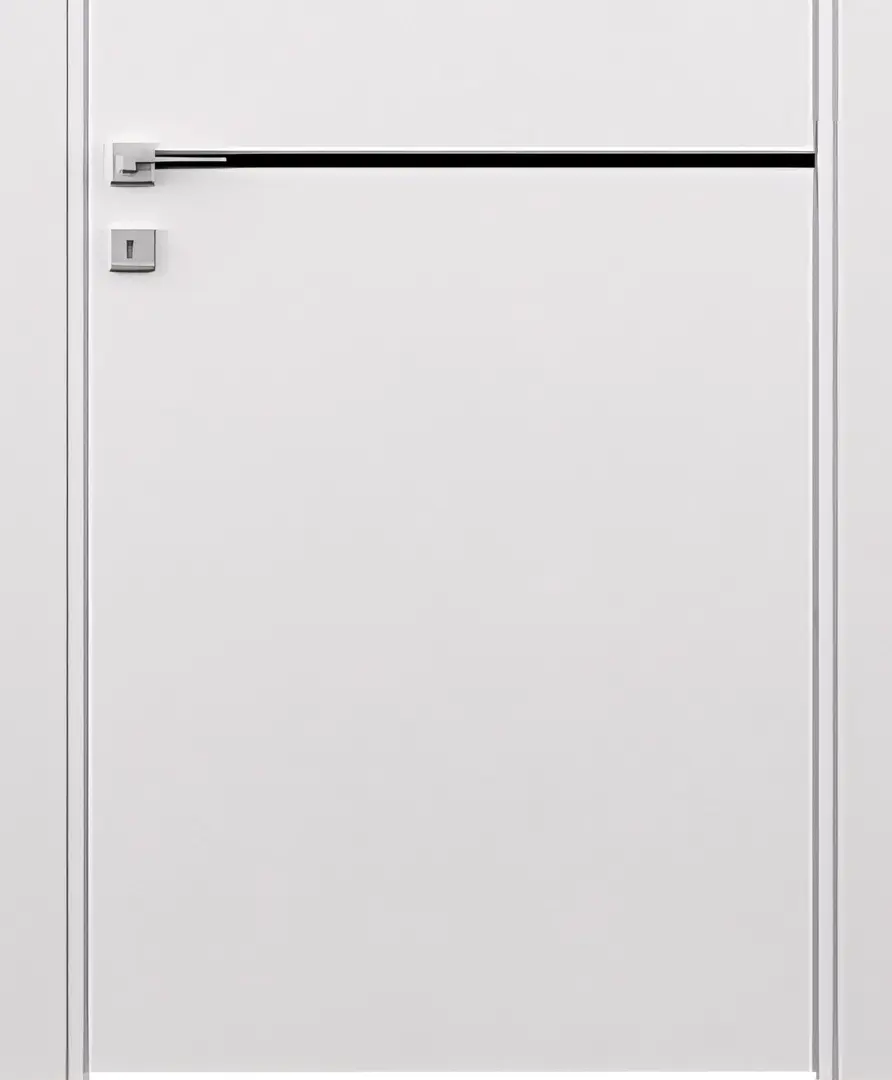 Межкомнатная дверь Spiritus GW10 700mm (Белая Эмаль) - 2