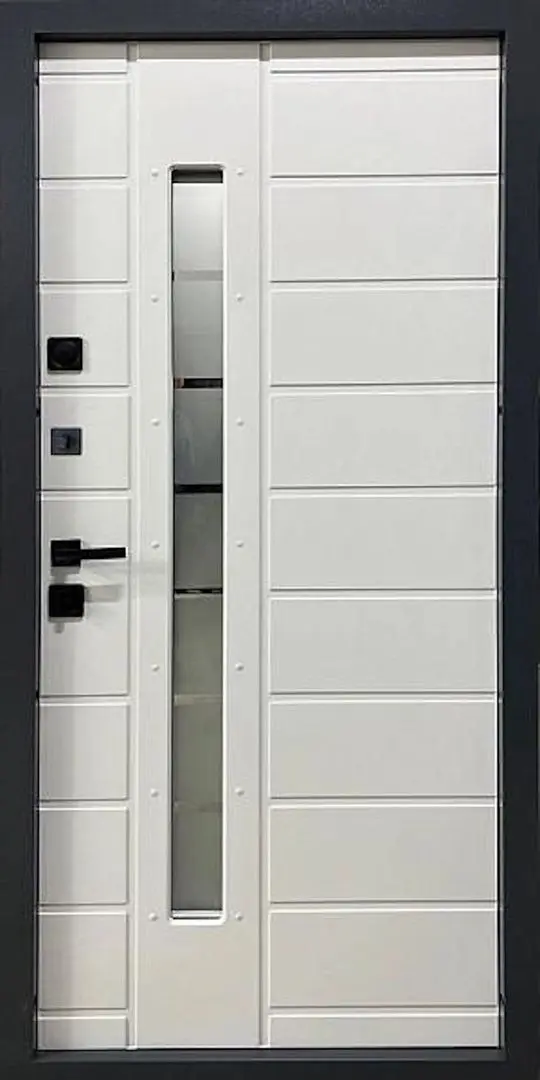 Входная дверь Spiritus 148 T-15 Left 960мм (Антрацит/Белый)