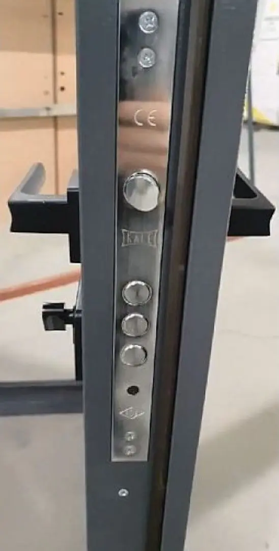 Входная дверь Spiritus 148 T-15 Left 960мм (Антрацит/Белый)