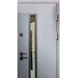 Входная дверь Spiritus 148 T-15 Right 1200мм (Антрацит/Белый) Thumb