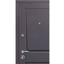 Входная дверь Spiritus 338 T-3.2 860мм (Серый/Белый) Thumb