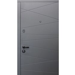 Входная дверь Spiritus Diplomat 326 Right 860мм (Антрацит/Белый) Thumb