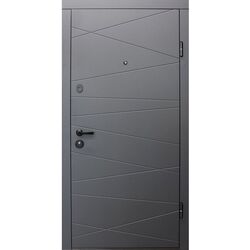 Входная дверь Spiritus Diplomat 326 Right 860мм (Антрацит/Белый)