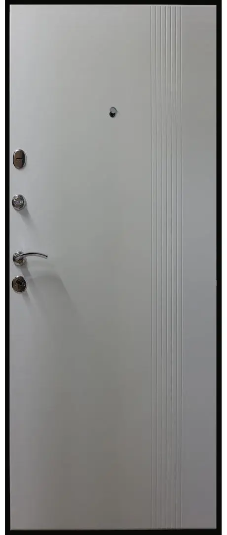 Входная дверь Spiritus Sinevir Left 860mm (Антрацит/Белый) - 3