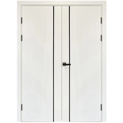 Usa de interior VellDoris Flat M1 1200mm (Alb/Negru)