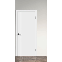 Usa de interior VellDoris Flat M1 W24 800mm (Alb/Negru) Thumb