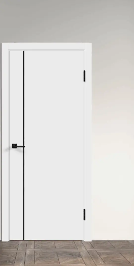 Usa de interior VellDoris Flat M1 W24 800mm (Alb/Negru)