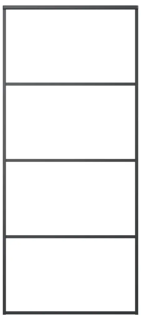 Usa glisanta vidaXL 149480 900mm (Black/Transparent)