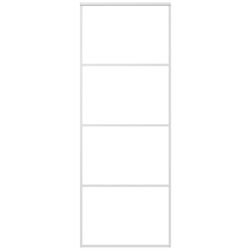 Usa glisanta vidaXL 151657 760mm (White/Frosted)