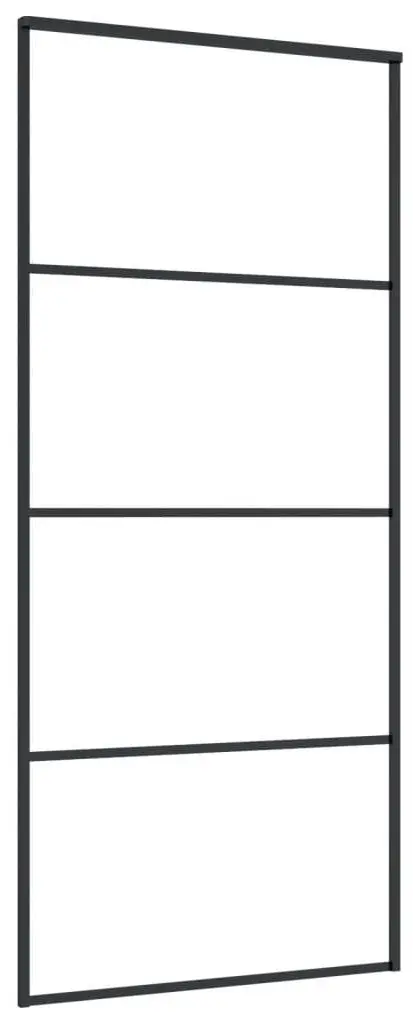 Usa glisanta vidaXL 151659 900mm (Black/Frosted)