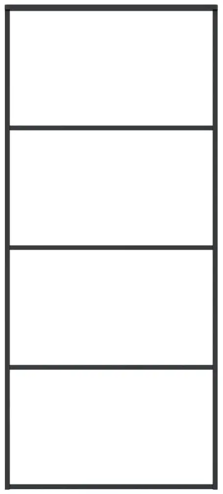 Usa glisanta vidaXL 151659 900mm (Black/Frosted)