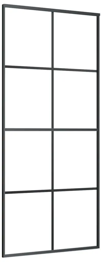 Usa glisanta vidaXL 151670 900mm (Black/Transparent)