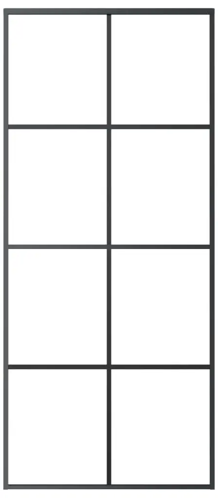 Usa glisanta vidaXL 151670 900mm (Black/Transparent)