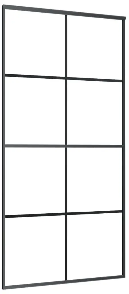 Usa glisanta vidaXL 151674 1025mm (Black/Transparent)