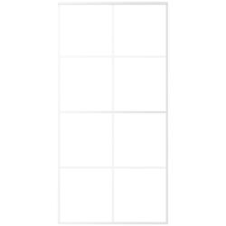 Дверь раздвижная vidaXL 151676 1025mm (White/Transparent)