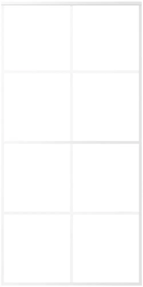 Дверь раздвижная vidaXL 151677 1025mm (White/Matte)