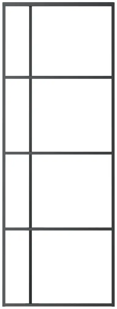 Usa glisanta vidaXL 151678 760mm (Black/Transparent)