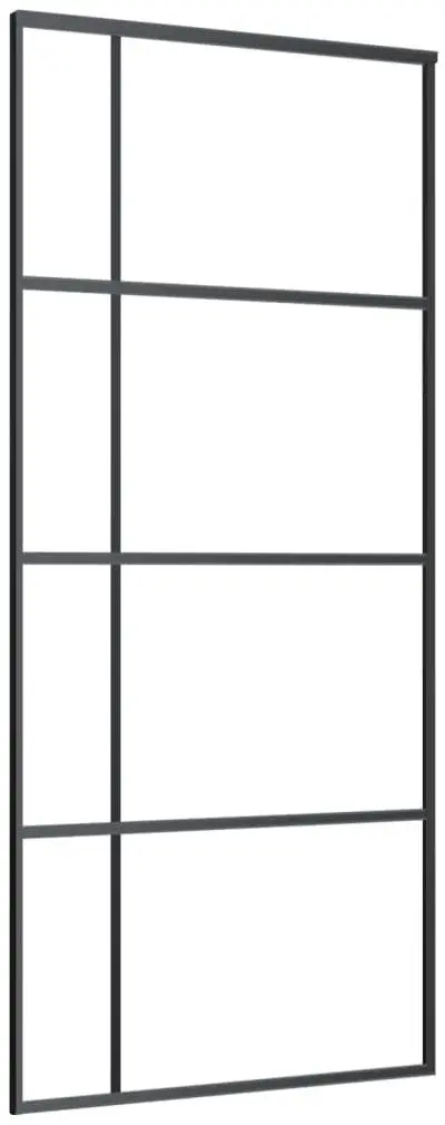 Usa glisanta vidaXL 151682 900mm (Black/Transparent)