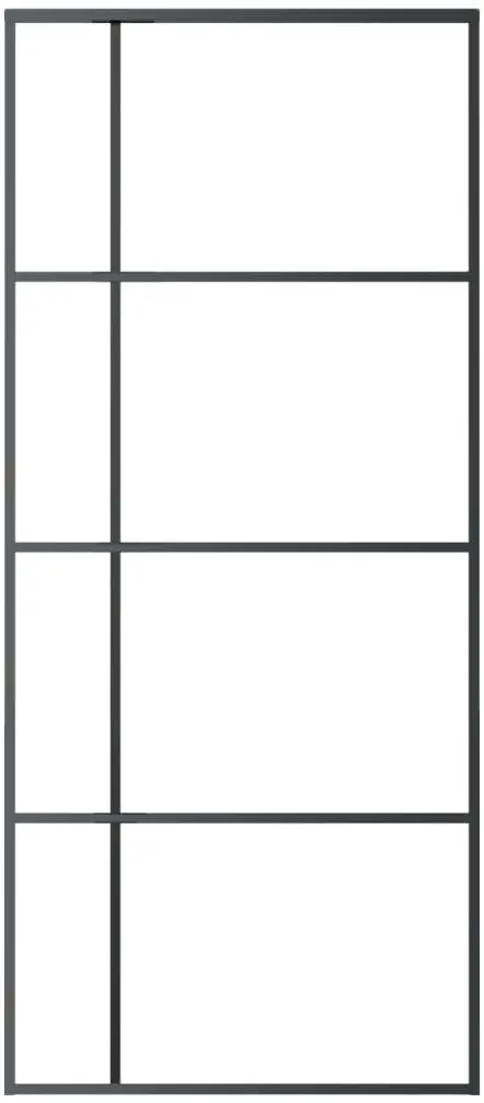 Usa glisanta vidaXL 151683 900mm (Black/Matte)