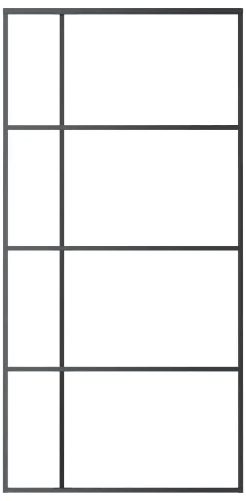 Usa glisanta vidaXL 151687 1025mm (Black/Matte)