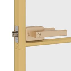 Дверь раздвижная vidaXL 155134 930mm (Gold/Transparent) Thumb