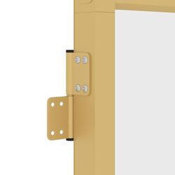 Дверь раздвижная vidaXL 155134 930mm (Gold/Transparent) Thumb