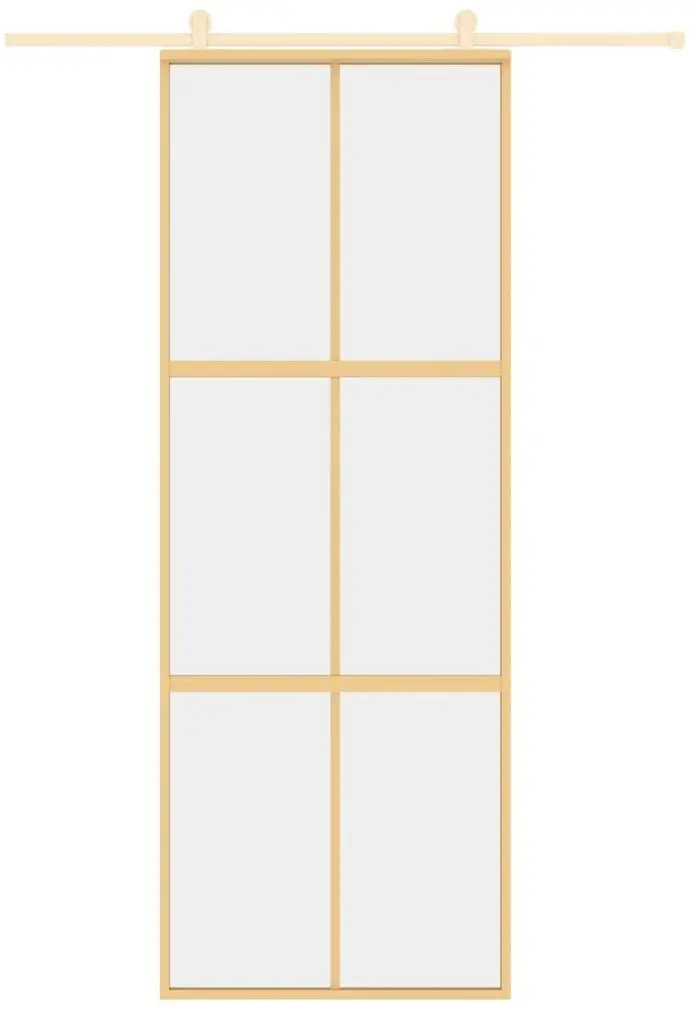 Usa glisanta vidaXL 155154 760mm (Gold/Transparent)