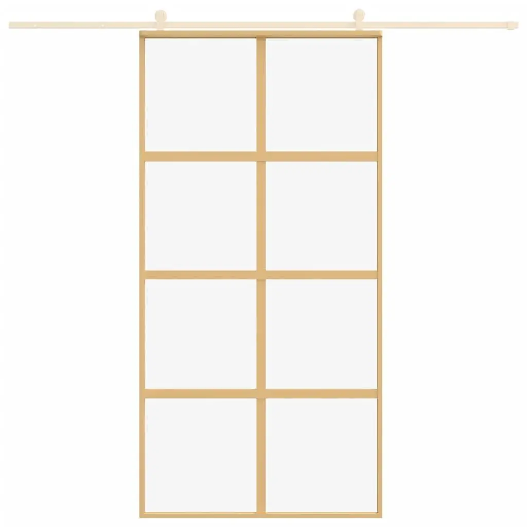 Usa glisanta vidaXL 155186 1025mm (Gold/Transparent)