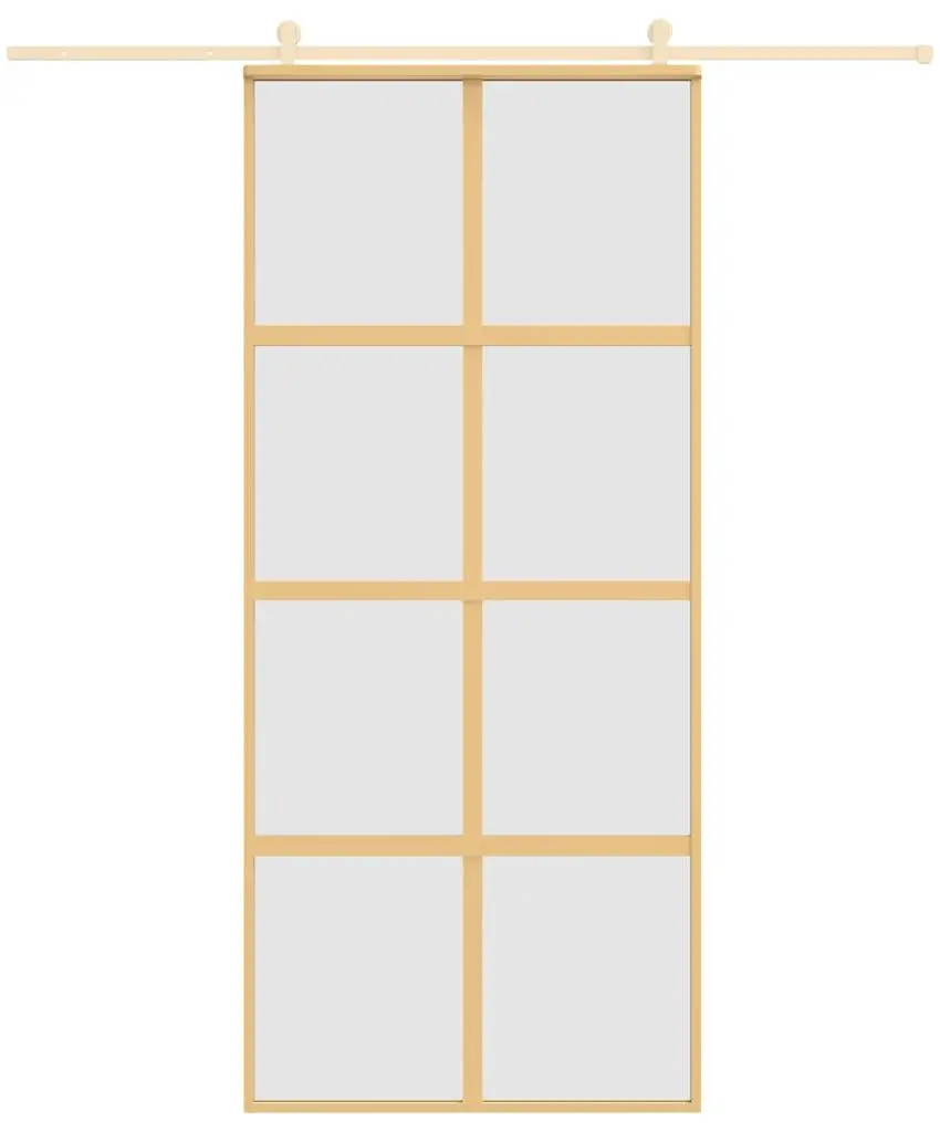 Дверь раздвижная vidaXL 155188 900mm (Gold/Matte)