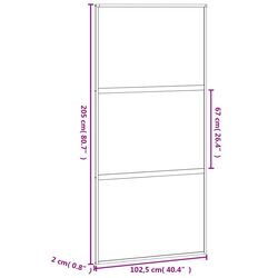 Usa glisanta vidaXL 155200 1025mm (Black/Matte) Thumb