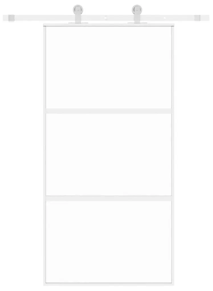 Usa glisanta VidaXL 155206 1025mm (White/Transparent)